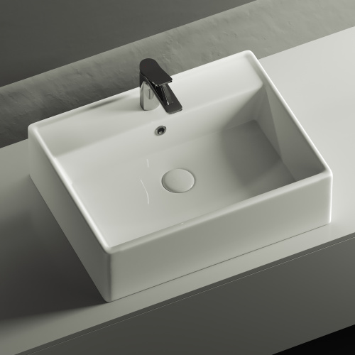 Раковина накладная Ceramica Nova Element CN6046 Element 59x45x16 интернет магазина сантехники Акванота