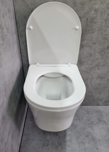 Подвесной унитаз CeramaLux 2619E в интернет магазине сантехники Акванота в Москве Тел.: +7 (968) 040-40-82