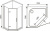 Душевой уголок Weltwasser WW900 900P1-100 интернет магазина сантехники Акванота