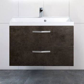 Тумба с раковиной BelBagno Aurora 80 cemento scuro