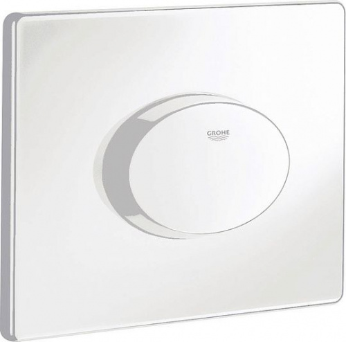 Кнопка смыва Grohe Skate Air 38565SH0 белая интернет магазина сантехники Акванота