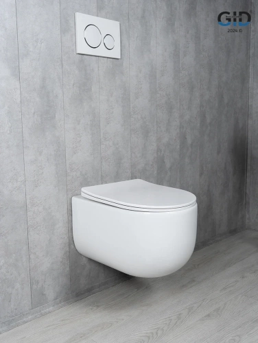 Унитаз подвесной GID Tornado Tr2133TF белый 49x36x34 в интернет магазине сантехники Акванота в Москве Тел.: +7 (968) 040-40-82