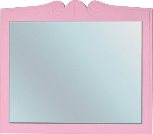 Зеркало Bellezza Эстель 100 розовое