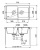 Мойка кухонная Ewigstein Elegant 80D 78x48 серый металлик интернет магазина сантехники Акванота Мойка кухонная Ewigstein Elegant 80D 78x48 серый металлик