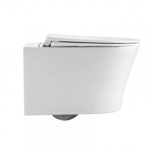 Унитаз подвесной Grossman Thin Rim GR-5604SQ 52х36х35.5 белый в интернет магазине сантехники Акванота в Москве Тел.: +7 (968) 040-40-82