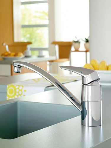 Смеситель для кухни Grohe Eurodisc 33770001 купить по всей России