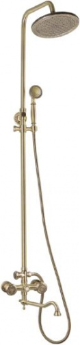 Душевая стойка Bronze de Luxe 10121DR, Душевые панели, Душевые системы, Стойки, Гарнитуры, лейки, тропический душ в Москве Тел.: +7 (968) 040-40-82