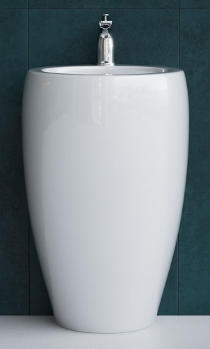 Раковина напольная Laguraty OK-0001, 37x36,5x84см интернет магазина сантехники Акванота
