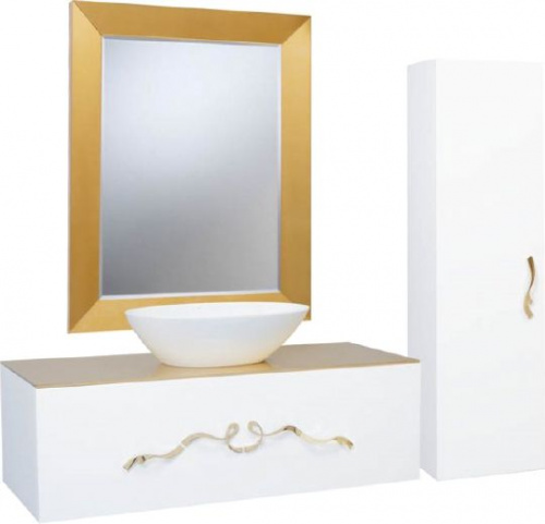 Зеркало Bellezza Римини 80 золото