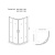 Душевой уголок Veconi Rovigo RV01-80PL-02-19C1 80x80x185 рифленое интернет магазина сантехники Акванота