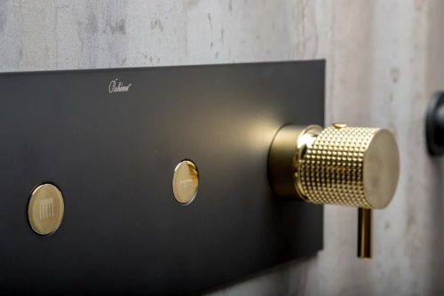 Душевой комплект Boheme Fusion 130-BG Black Gold, Душевые панели, Душевые системы, Душевые стойки, Гарнитуры, лейки, тропический душ в Москве Тел.: +7 (968) 040-40-82
