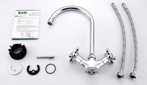 Смеситель для кухни Iddis Jeals 59000T4C+W04 купить по всей России