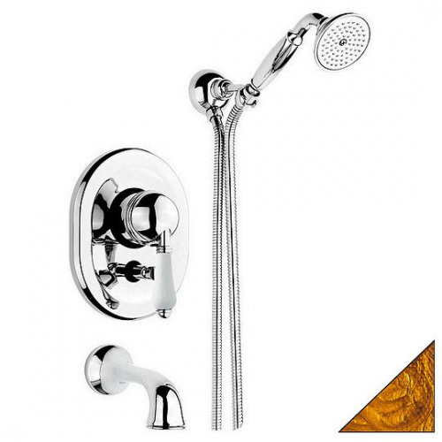 Душевой комплект Nicolazzi Classica Lusso 3400 GB 76, Душевые панели, Душевые системы, Душевые стойки, Гарнитуры, лейки, тропический душ в Москве Тел.: +7 (968) 040-40-82