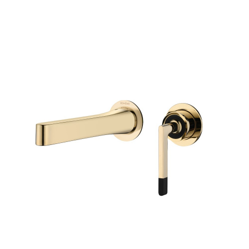 Смеситель для раковины Boheme Duo 165-G Gold купить по всей России