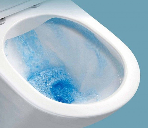 Унитаз подвесной CeramaLux 2198MB безободковый, черный матовый, микролифт в интернет магазине сантехники Акванота в Москве Тел.: +7 (968) 040-40-82