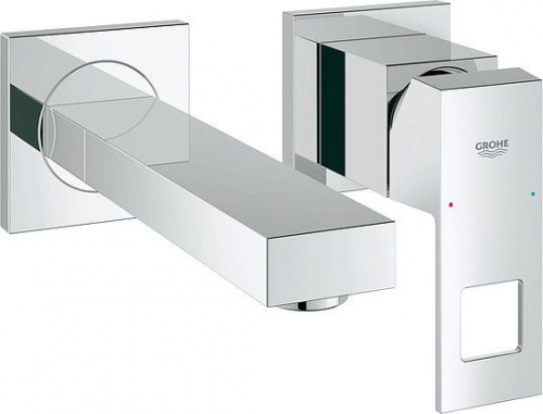 Смеситель для раковины Grohe Eurocube 19895000 настенный купить по всей России