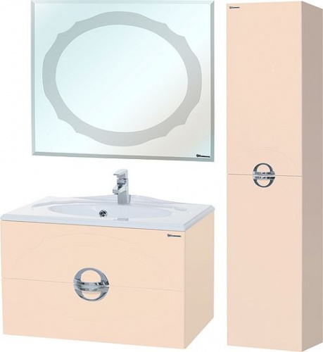 Зеркало Bellezza Флоренция 90 бежевое