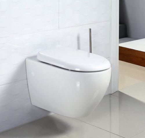 Подвесной унитаз BelBagno Sfera-R BB513CH безободковый в интернет магазине сантехники Акванота в Москве Тел.: +7 (968) 040-40-82