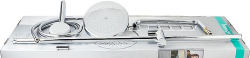 Душевая стойка Hansgrohe Croma 220 Showerpipe 27185000, Душевые панели, Душевые системы, Стойки, Гарнитуры, лейки, тропический душ в Москве Тел.: +7 (968) 040-40-82