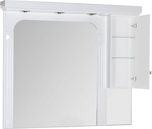 Зеркало-шкаф Aquanet Фредерика 140