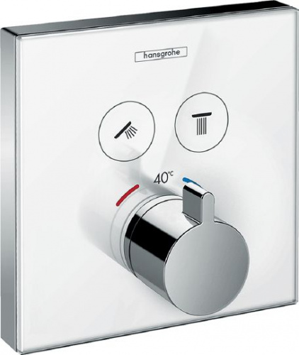Смеситель с термостатом для душа Hansgrohe ShowerSelect 15738400 купить по всей России