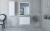 Шкаф Cezares Bellagio 40x25x100 bianco opaco