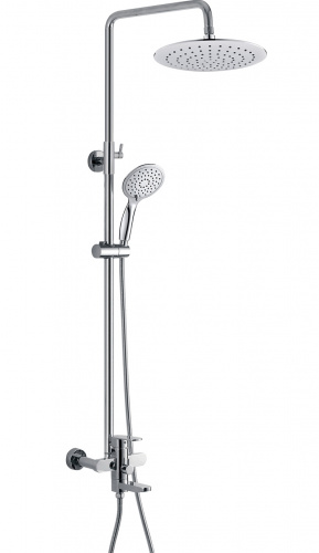 Душевая стойка Kaiser SX-2060-1 Chrome, Душевые панели, Душевые системы, Стойки, Гарнитуры, лейки, тропический душ в Москве Тел.: +7 (968) 040-40-82