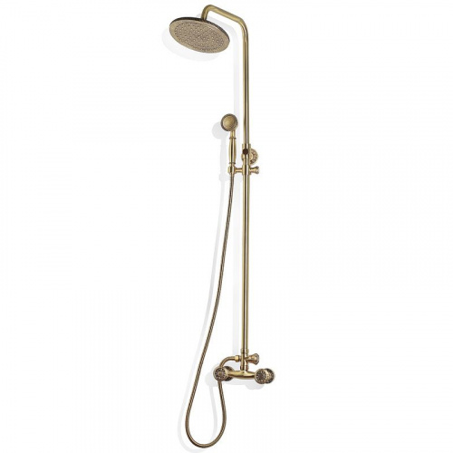 Душевая стойка Bronze de Luxe 10118/1R, Душевые панели, Душевые системы, Стойки, Гарнитуры, лейки, тропический душ в Москве Тел.: +7 (968) 040-40-82