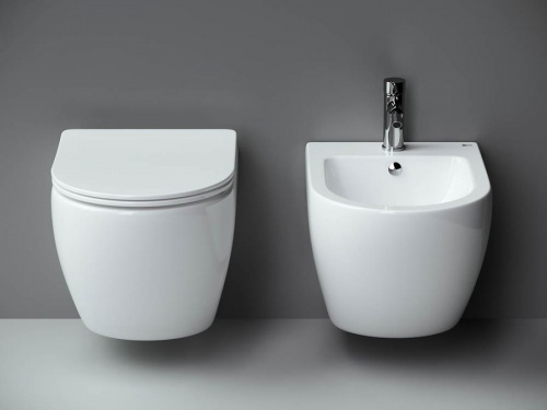 Подвесной унитаз Ceramica Nova Metropol Rimless CN4002 в интернет магазине сантехники Акванота в Москве Тел.: +7 (968) 040-40-82