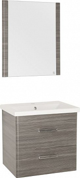 Мебель для ванной Style Line Лотос 60 Plus подвесная, шелк зебрано