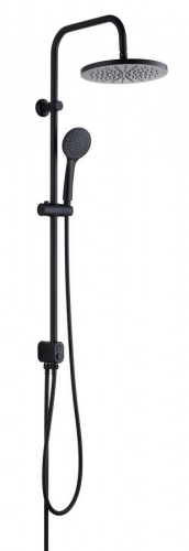 Душевая система ESKO ST1550 Black, Душевые панели, Душевые системы, Стойки, Гарнитуры, лейки, тропический душ в Москве Тел.: +7 (968) 040-40-82