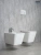 Унитаз подвесной GID Cuadrado Tr2143 белый 49x34x36 в интернет магазине сантехники Акванота в Москве Тел.: +7 (968) 040-40-82