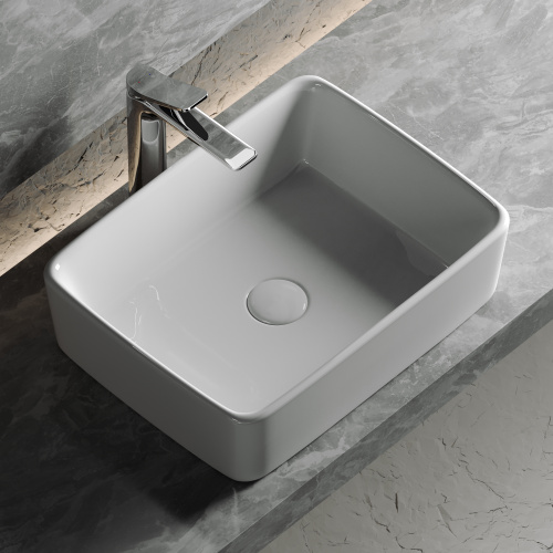 Раковина накладная Ceramica Nova Element CN6037 48x37x13 интернет магазина сантехники Акванота