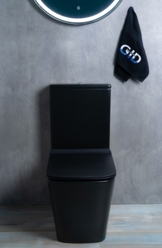 Напольный унитаз GID Tr2170BM матовый в интернет магазине сантехники Акванота в Москве Тел.: +7 (968) 040-40-82