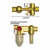 Душевая система встраиваемая Filarete Roun FL1029NK, никель, Душевые панели, Душевые системы, Душевые стойки, Гарнитуры, лейки, тропический душ в Москве Тел.: +7 (968) 040-40-82