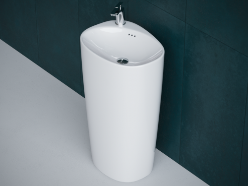 Раковина напольная Laguraty 2100W 52x41x85см интернет магазина сантехники Акванота