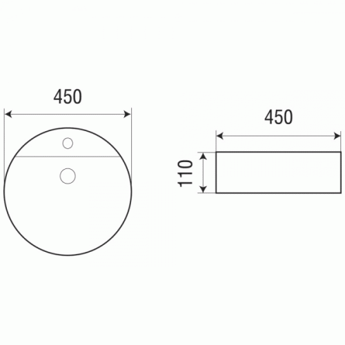 Накладная раковина WeltWasser Elbach 3220 белый глянец интернет магазина сантехники Акванота