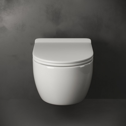 Подвесной унитаз Ceramica Nova Simple CN1302 с микролифтом в интернет магазине сантехники Акванота в Москве Тел.: +7 (968) 040-40-82