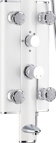 Душевая стойка Gllon GL-SL094LW-1-S, Душевые системы, Стойки, Гарнитуры, лейки, тропический душ в Москве Тел.: +7 (968) 040-40-82