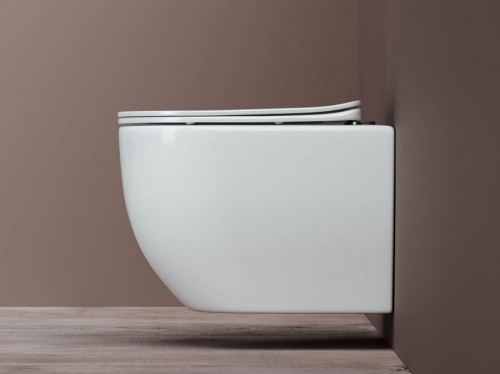 Подвесной унитаз Ceramica Nova Mia Rimless CN1805 в интернет магазине сантехники Акванота в Москве Тел.: +7 (968) 040-40-82