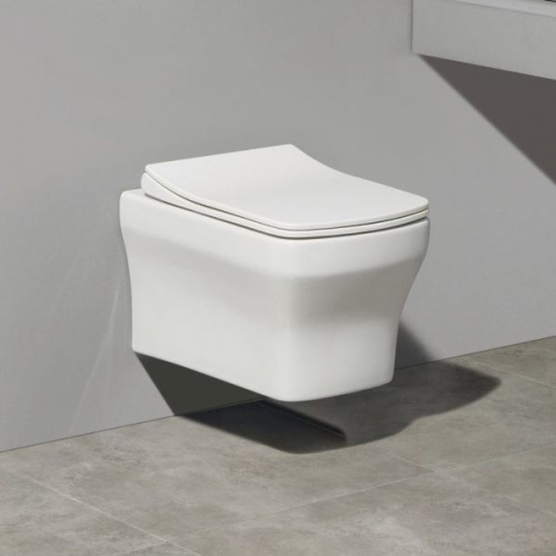 Подвесной унитаз CeramaLux CL2102 в интернет магазине сантехники Акванота в Москве Тел.: +7 (968) 040-40-82