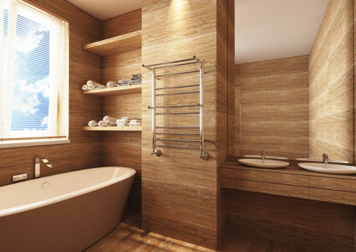 Полотенцесушитель Lemark Pramen LM33810 П10 500x800 водяной с доставкой по Москве