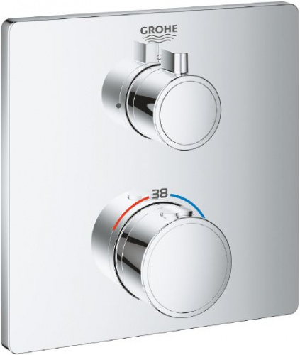 Смеситель с термостатом для душа Grohe Grohtherm 24078000 купить по всей России