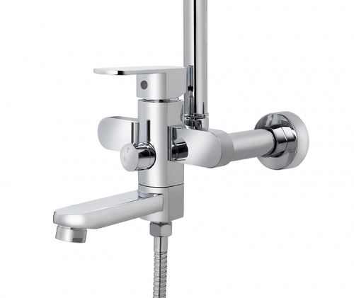 Душевая стойка Kaiser SX-2060-1 Chrome, Душевые панели, Душевые системы, Стойки, Гарнитуры, лейки, тропический душ в Москве Тел.: +7 (968) 040-40-82