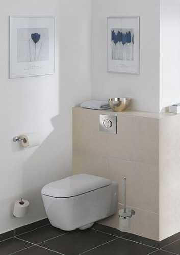 Кнопка смыва Grohe Skate Air 38506P00 хром матовый интернет магазина сантехники Акванота