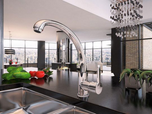 Смеситель для кухни Elghansa Kitchen 5661097 купить по всей России