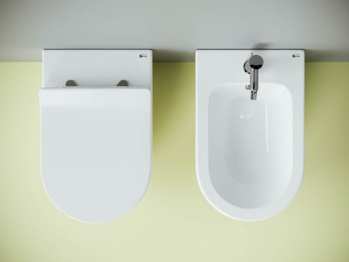 Приставной унитаз Ceramica Nova Metropol Rimless CN4004 в интернет магазине сантехники Акванота в Москве Тел.: +7 (968) 040-40-82