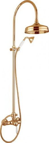 Душевая стойка Margaroli Classica 1006AA01BR, Душевые панели, Душевые системы, Стойки, Гарнитуры, лейки, тропический душ в Москве Тел.: +7 (968) 040-40-82