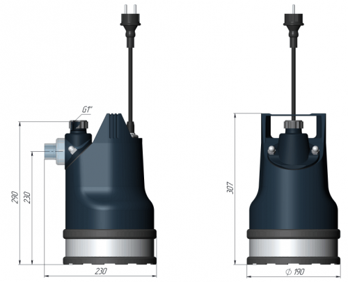 Дренажный насос Unipump SPA-450
