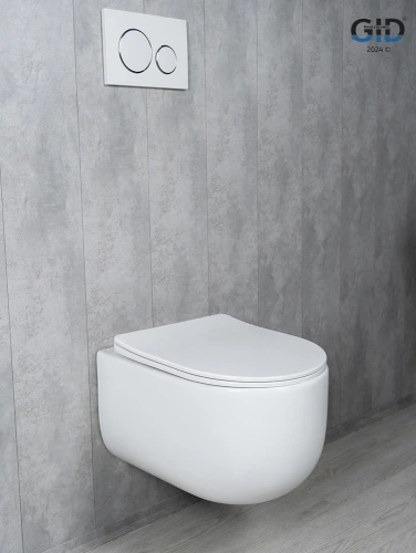 Унитаз подвесной GID Tornado Tr2133TF белый 49x36x34 в интернет магазине сантехники Акванота в Москве Тел.: +7 (968) 040-40-82